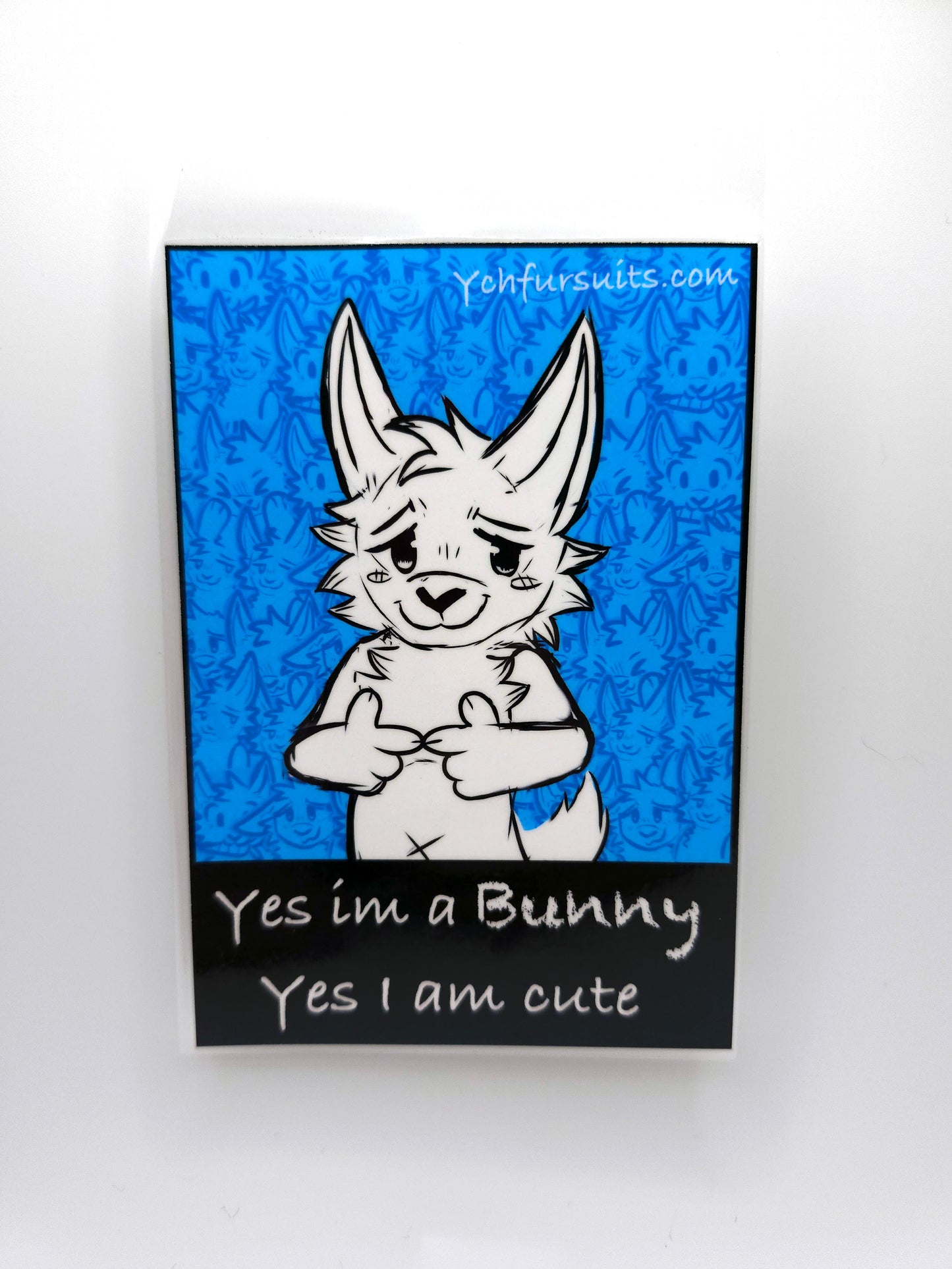 Bunny furry badge