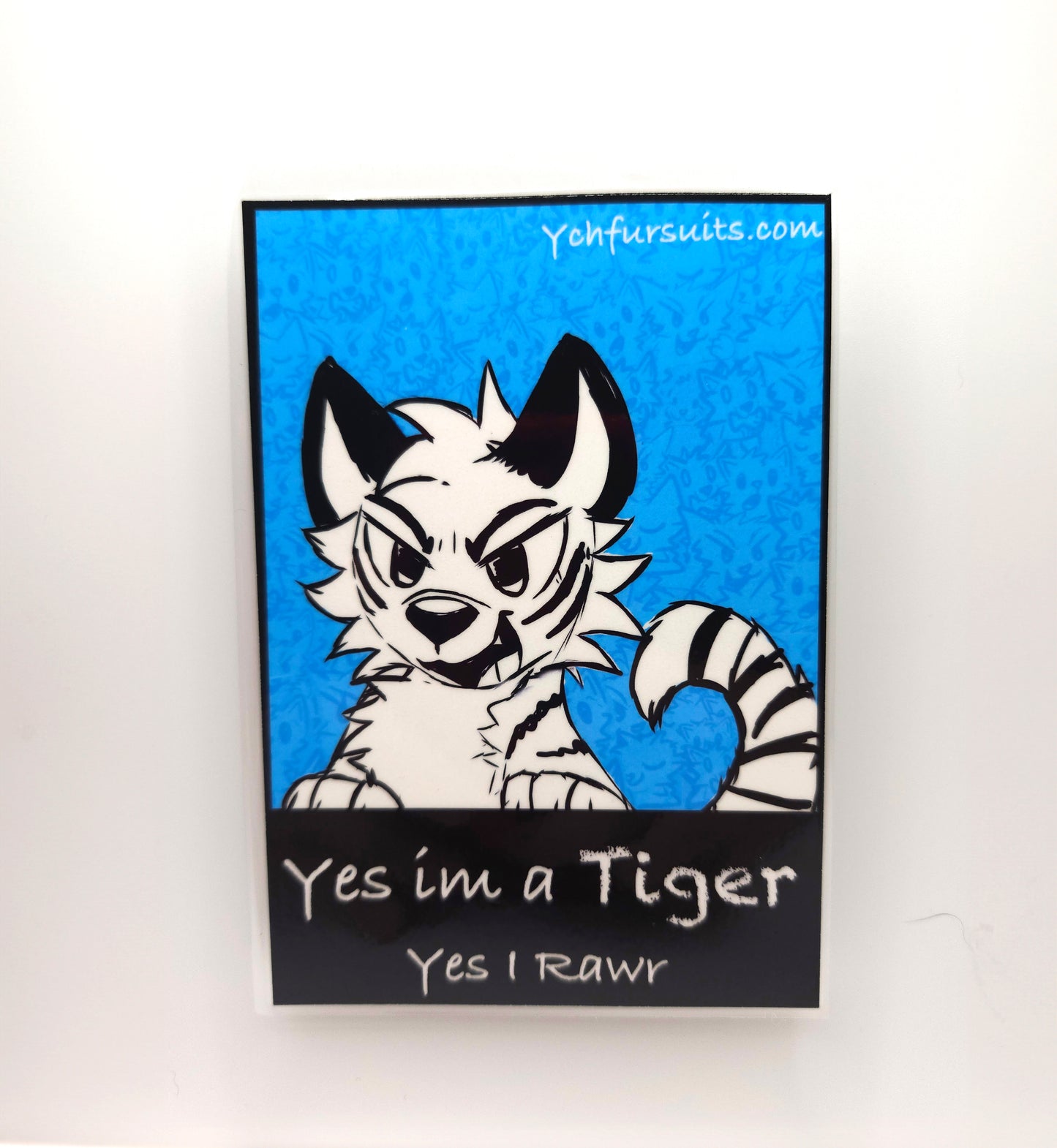 Tiger Fursona Badge