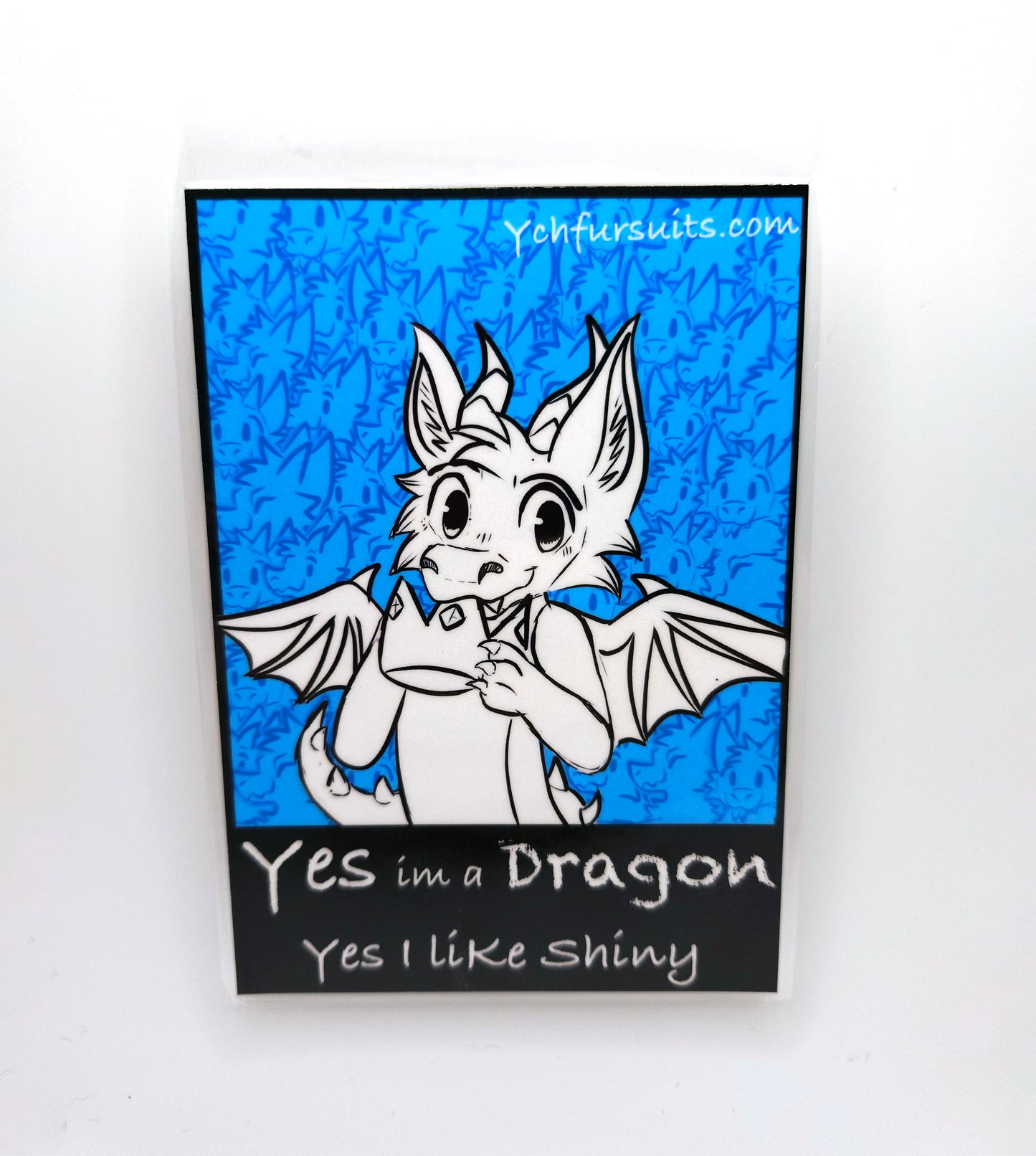 Dragon Fursona Badge