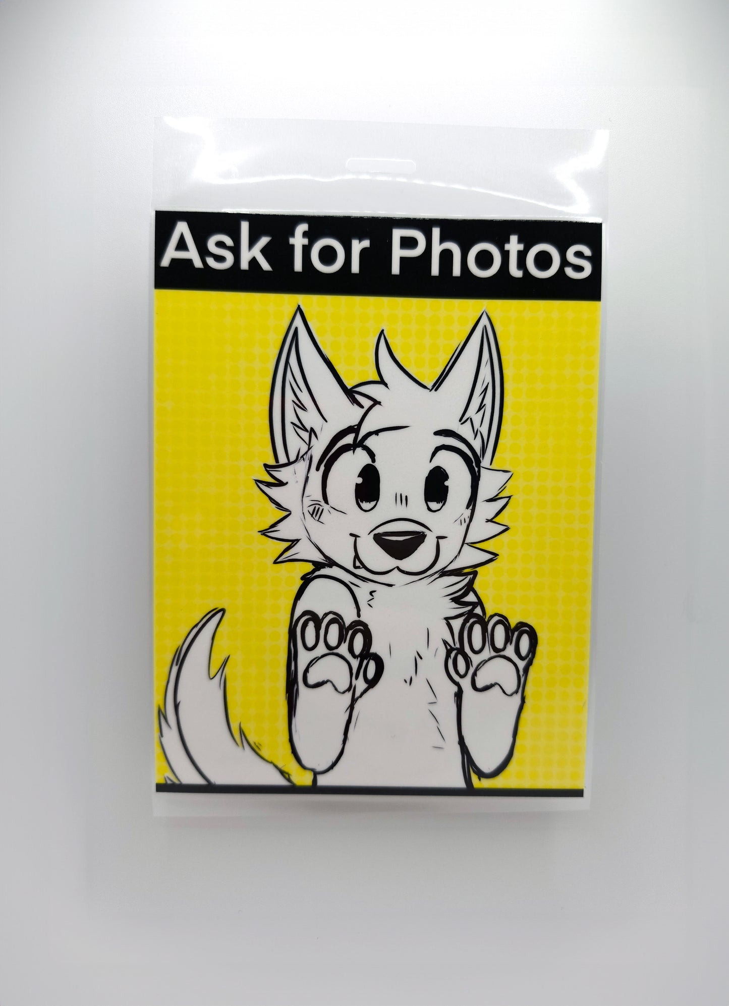 ask for photo fursuit badge