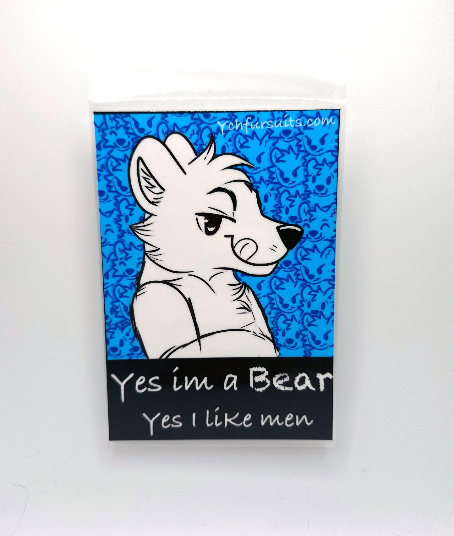 bear fursona badge