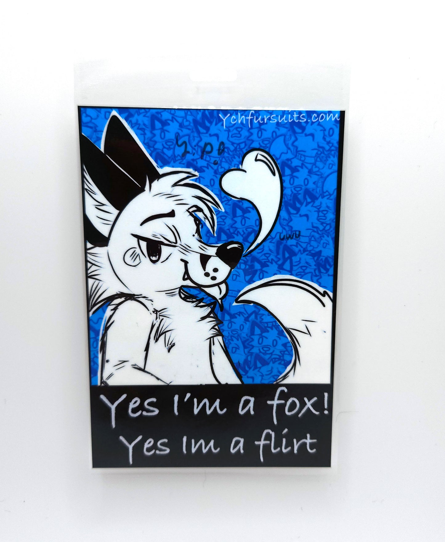 Fox Fursona Badge