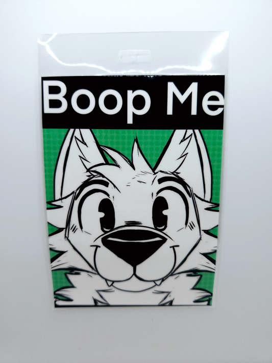 Boop Me Badge