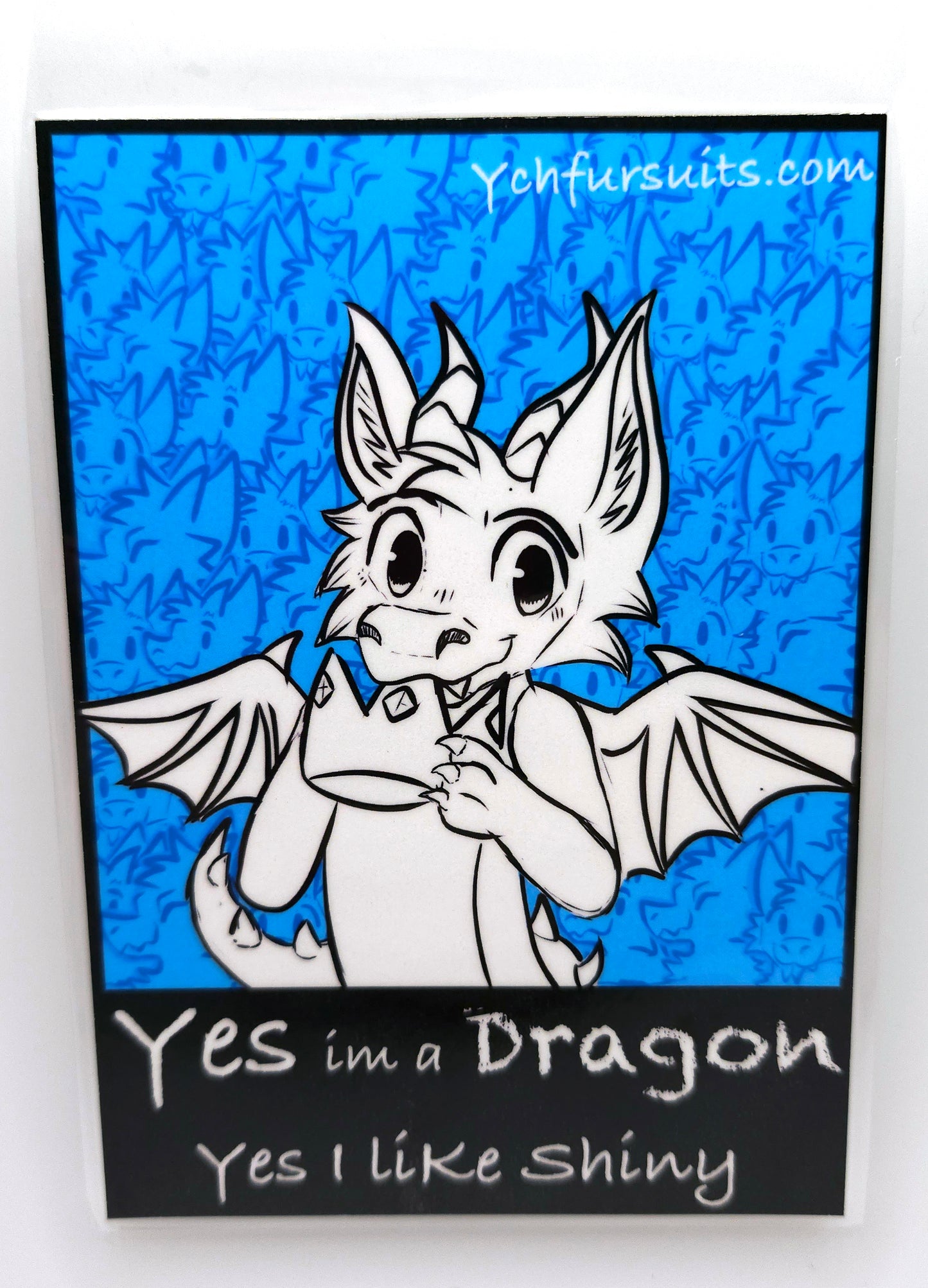 Dragon Fursona Badge