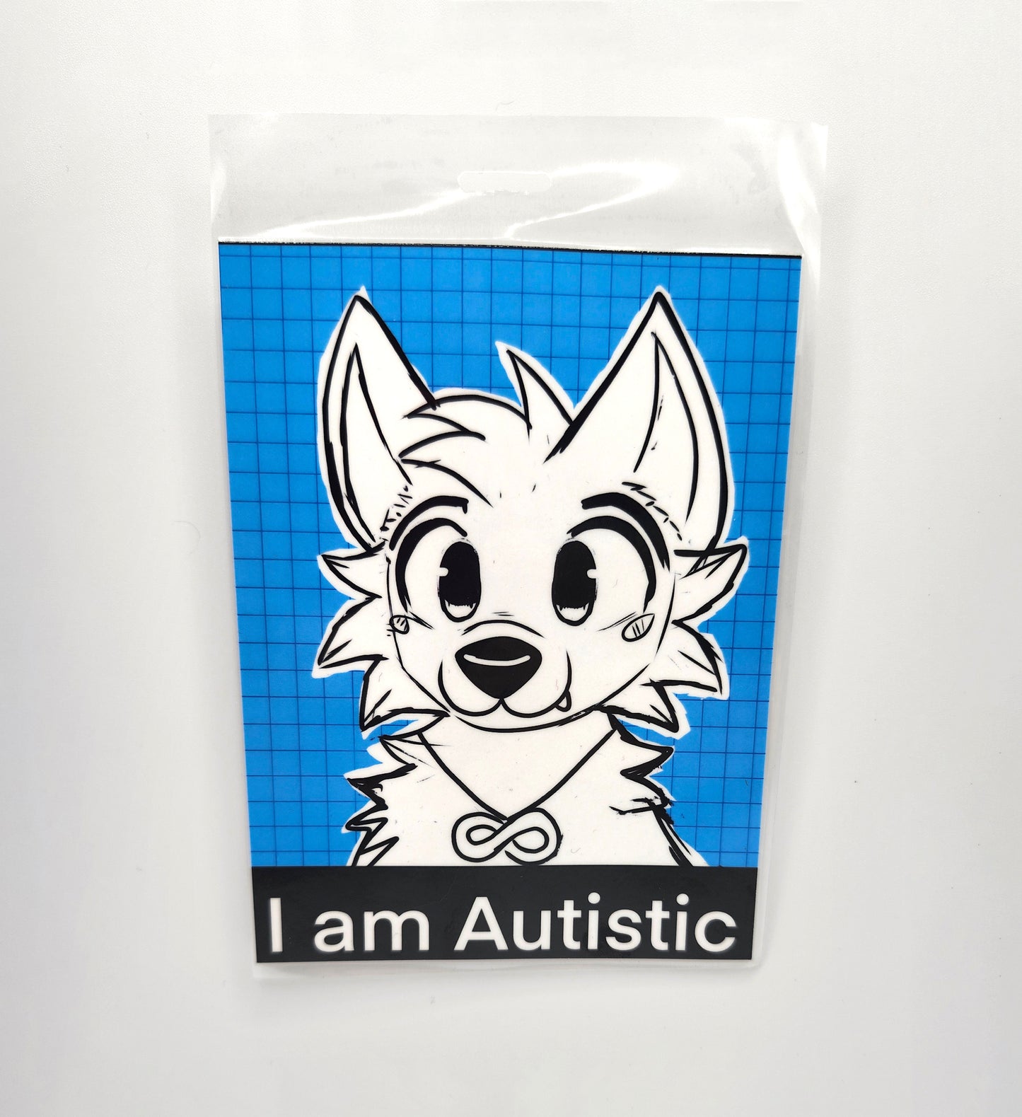 I am Autistic furry badge