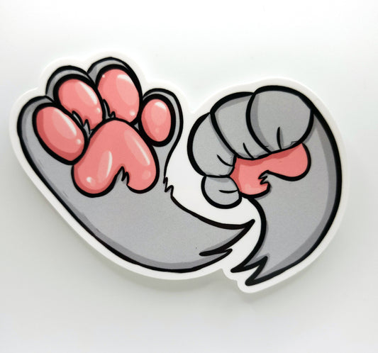 Paws Furry sticker