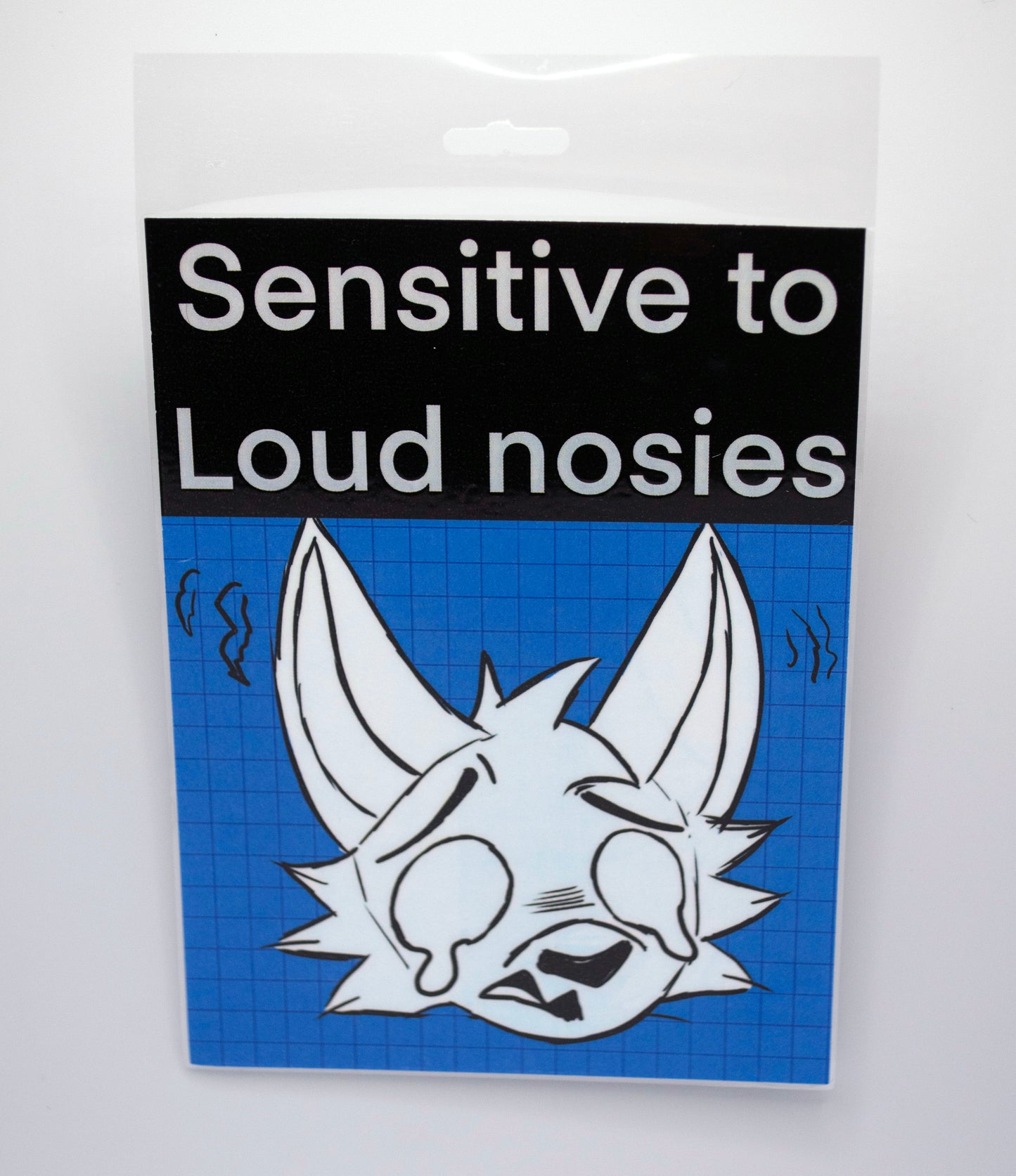 sensitive to loud nosies badge