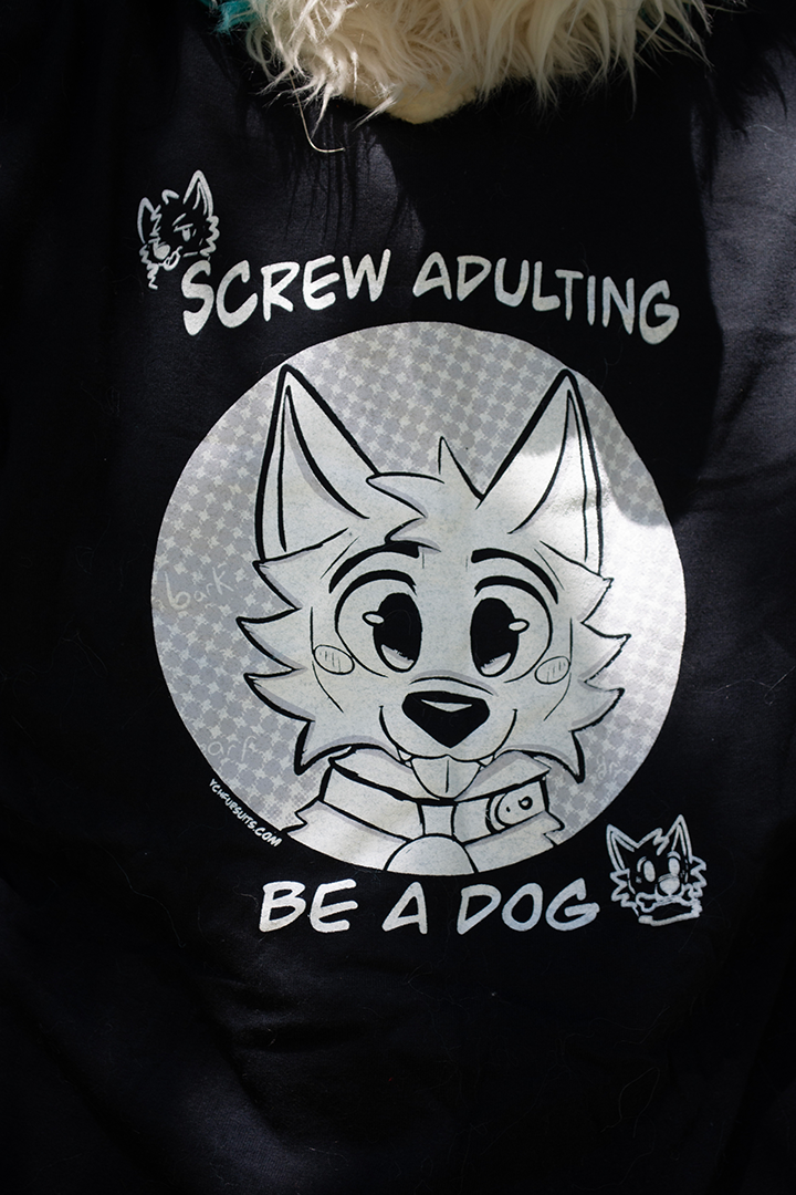 Screw Adulting be a Dog T-shirt